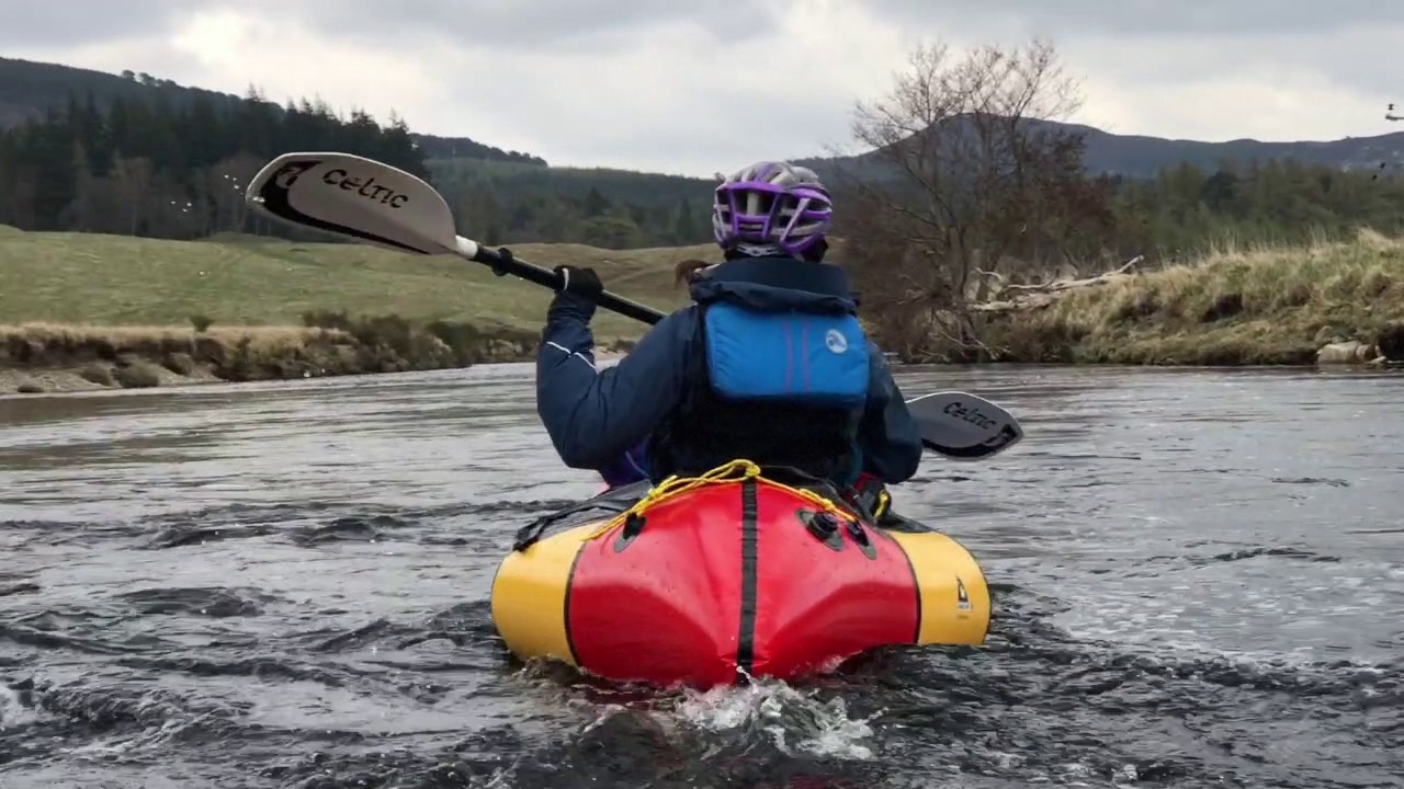 River Dee in a packraft
