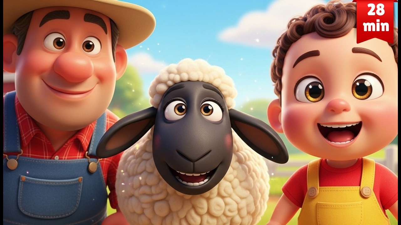 Bah Bah Black Sheep + MORE Nursery Rhymes & Kids Songs  | LITTLE LOVELIES