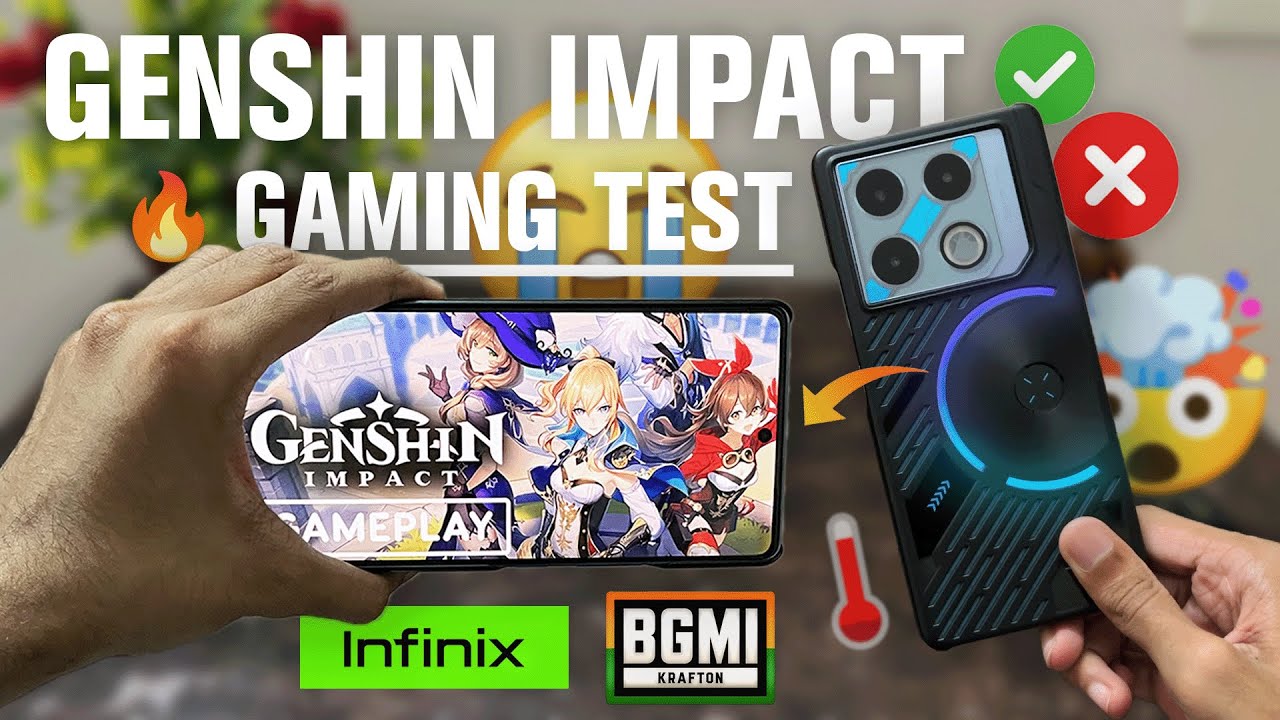 Genshin Impact Max Graphics Test On Infinix GT 20 Pro💀 With FPS Meter | Buy Or Not For Gaming?😤