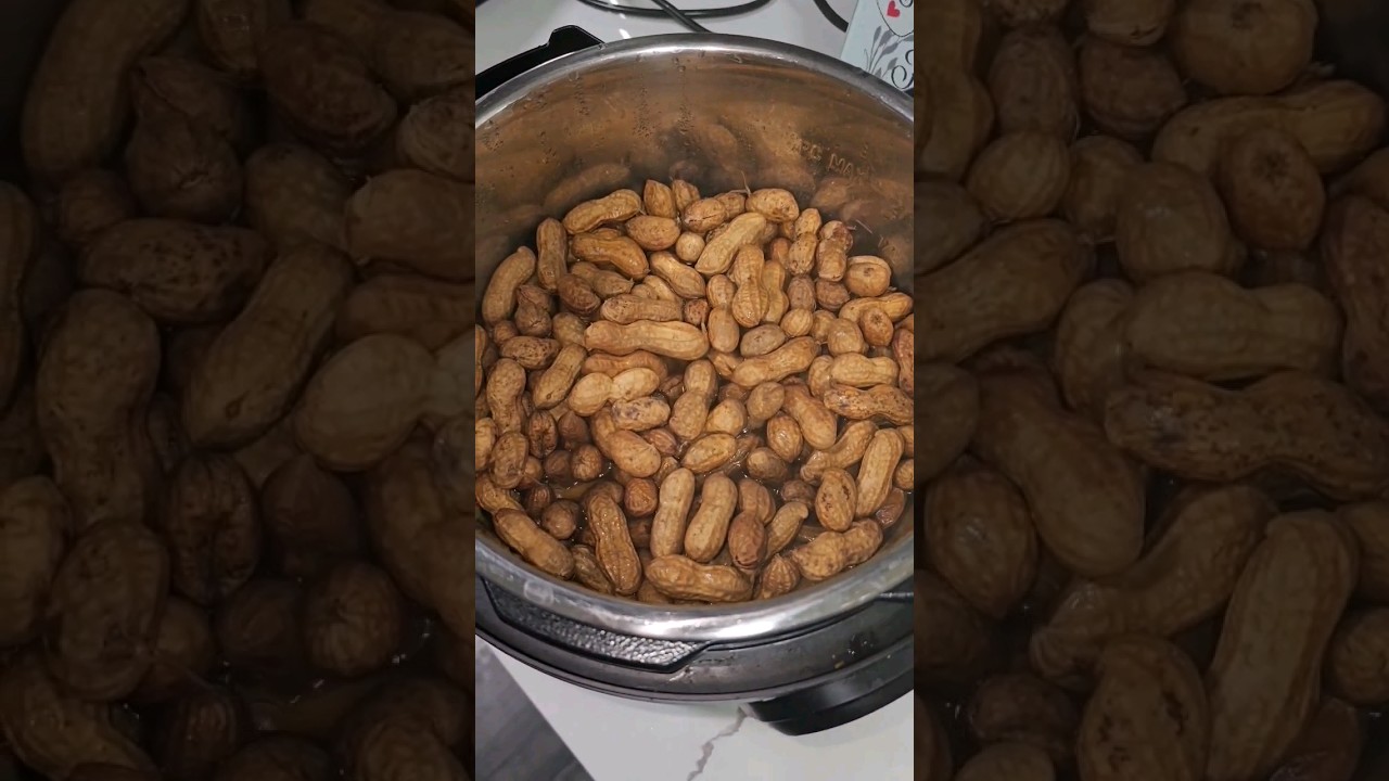 Вареный арахис в мультиварке быстрого приготовления #Instantpot #ВареныйАрахис #ПриготовленныйПод...