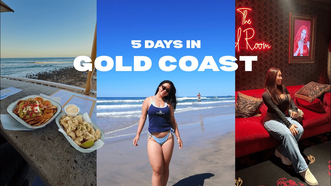 5 days exploring Gold Coast | things to do, beaches, GoBoating, morning runs, shopping & more