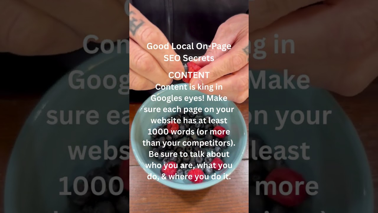 Local On Page SEO Secrets - Shea Micheal Solutions - Texas Based - Digital Marketing