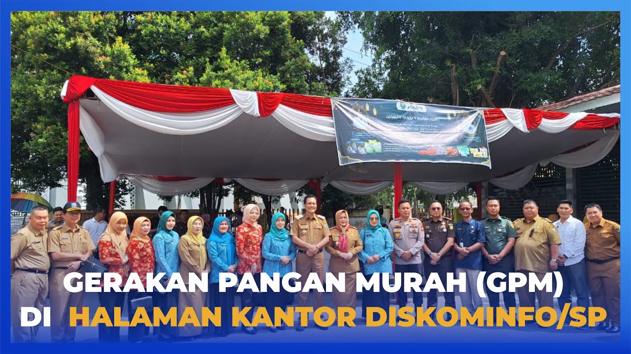 GERAKAN PANGAN MURAH (GPM) DI DEPAN KANTOR KOMINFO/SP MUARA ENIM