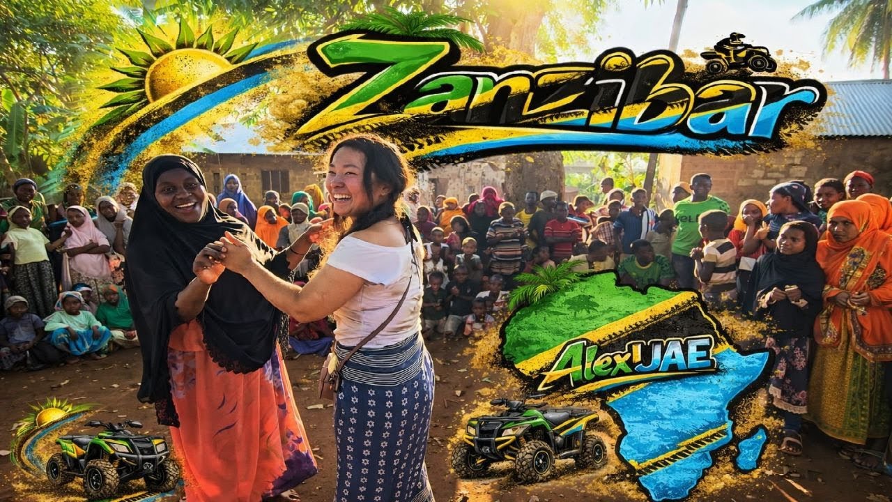 Эта сторона Занзибара меня потрясла 🇹🇿 Квадроциклы и жизнь в африканской деревне