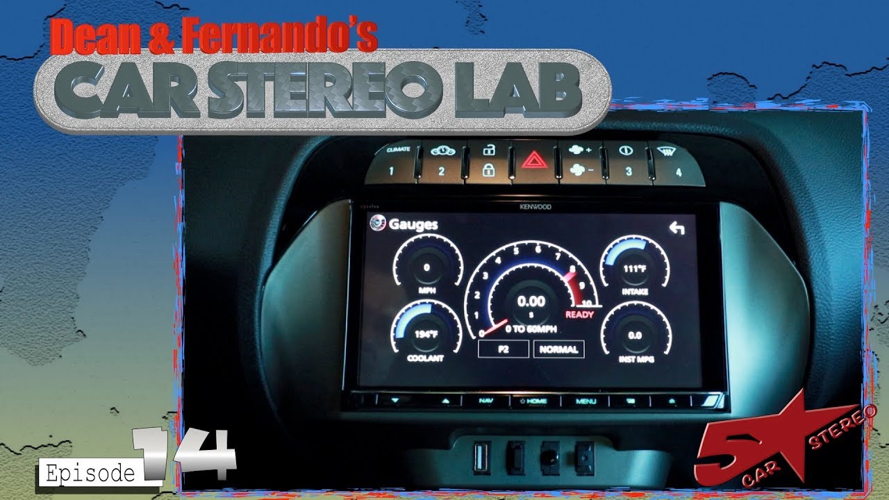 iDataLink Maestro Cam1 Camaro kit with a Kenwood DDX996XR Car Stereo Lab