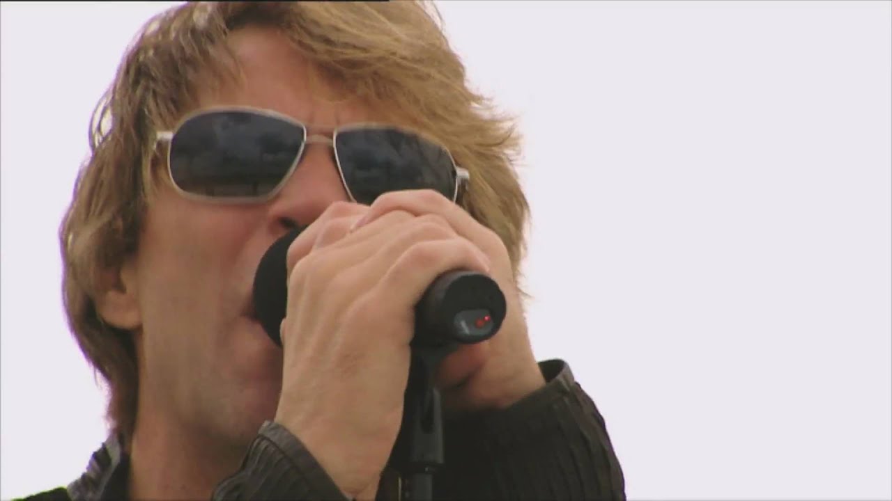Bon Jovi's O2 rooftop performance- kick off to the O2 Residency 2010