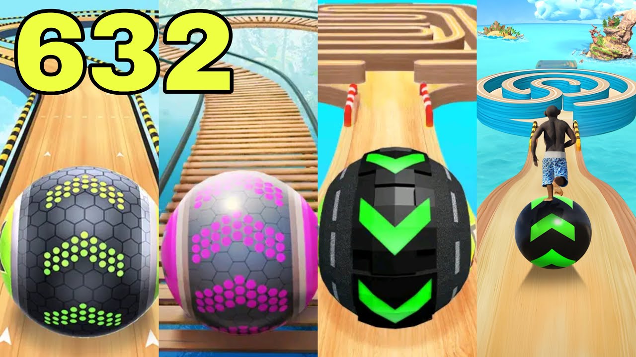 Going Balls - SpeedRun Challenge VS Rollance Balls, Rolling Ball,Rolling Ball Master Walkthrough 632