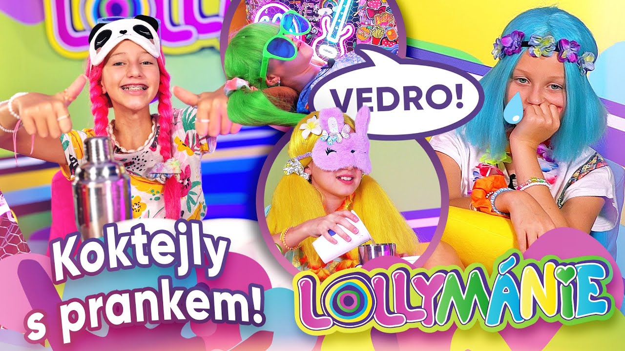 Barevné letní osvěžení 3...s malým prankem😁│ LOLLYMÁNIE