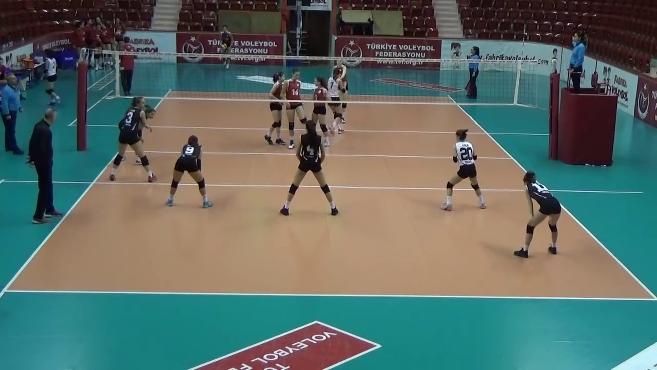 TEİAŞ SPOR KULÜBÜ - TVF SPOR LİSESİ YILDIZ KIZ VOLEYBOL MAÇI SET 1