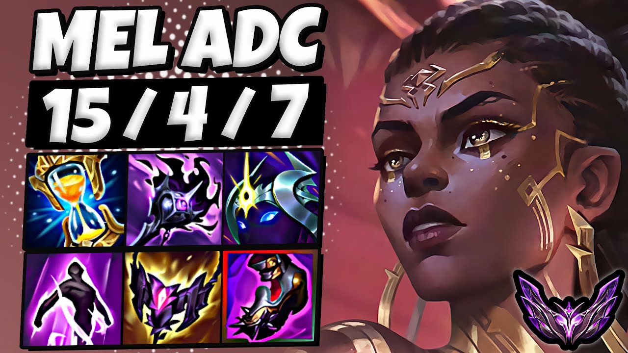 Mel vs Ashe [ ADC ] Lol Korea Master Patch 25.21 ✅