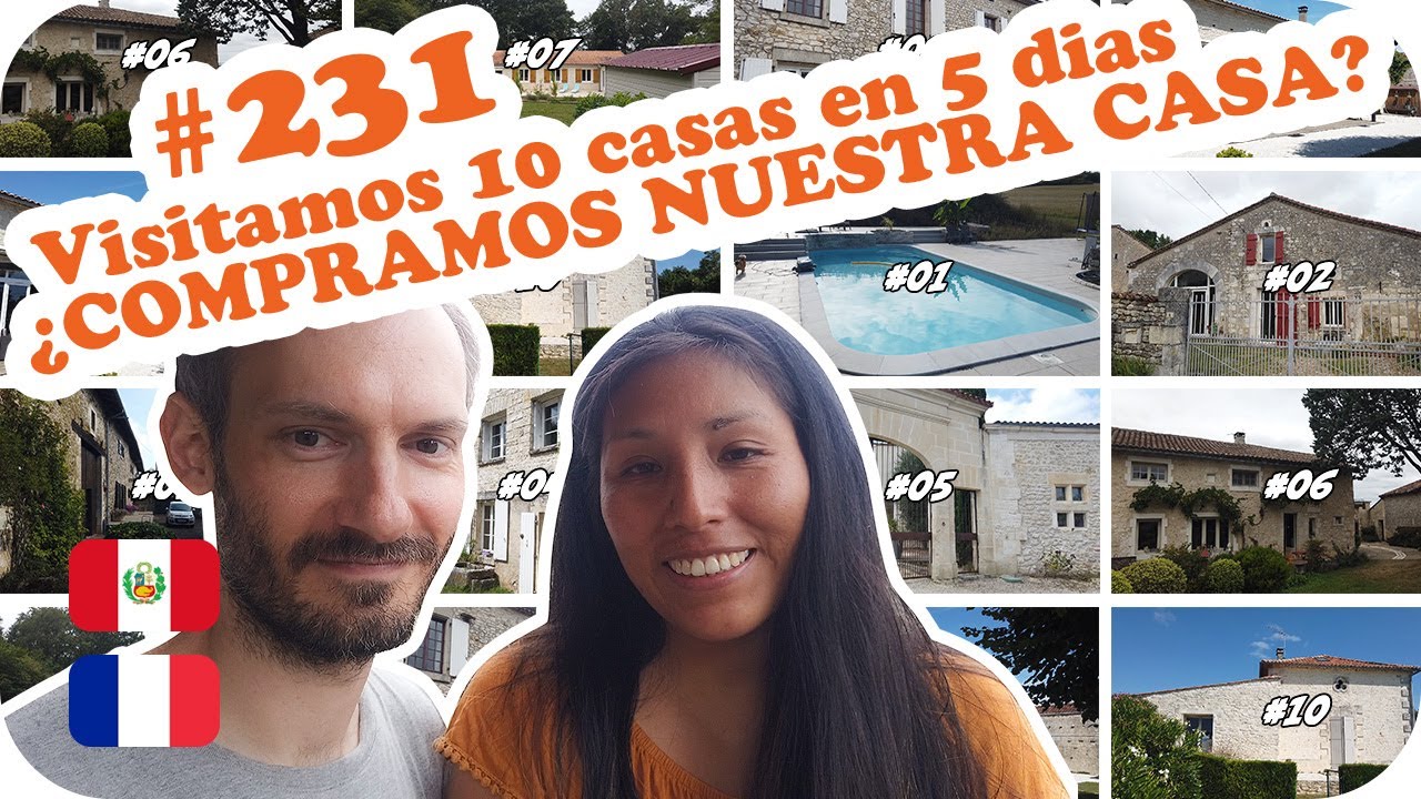 🏡 Visitamos 10 casas en 5 dias ¿COMPRAMOS NUESTRA CASA? 🏡 ~ UNA PERUANA EN FRANCIA