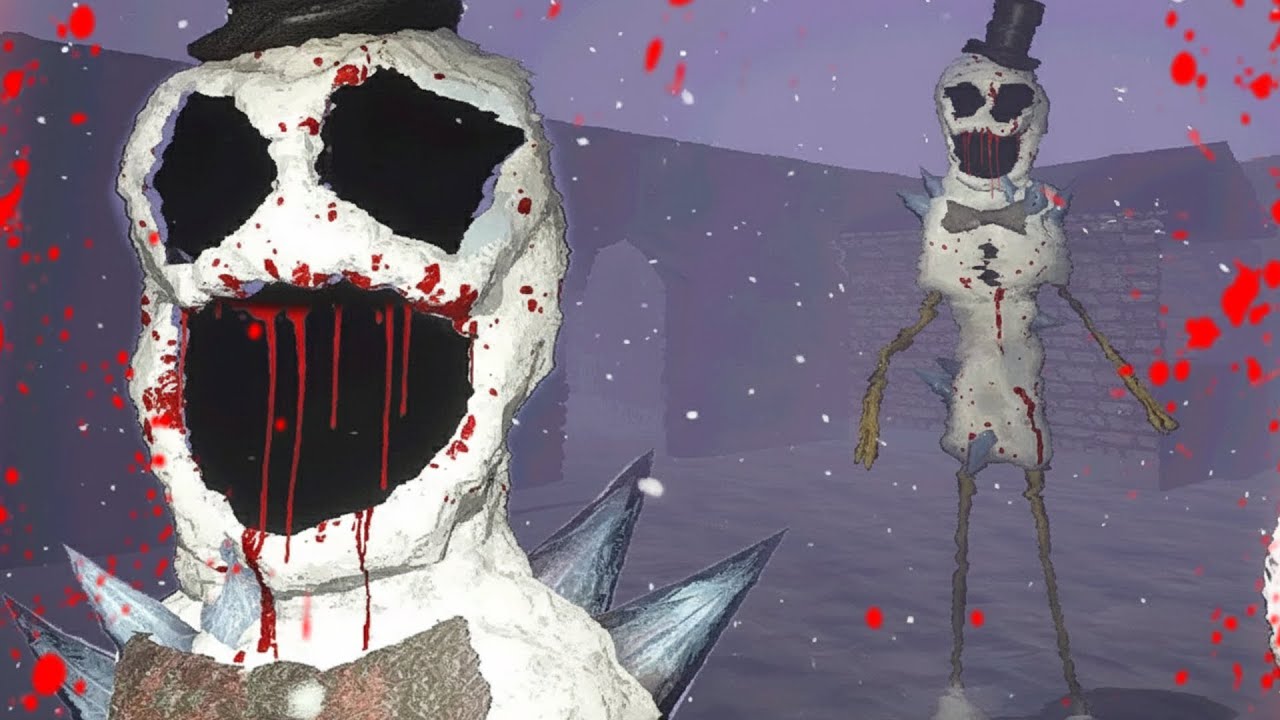 Frosty's Laberinto Helado | Full game | Gameplay No Commentary (Indie Horror Game)