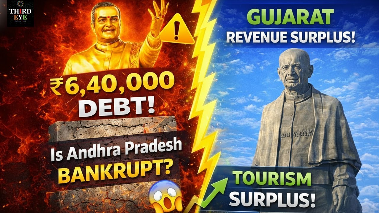 NTR Statue: ₹1,700 కోట్ల! ఎవరికోసం ఈ విగ్రహం?.. ఆర్ధిక నిగ్రహం లేనప్పుడు!? ThirdEye | 3DStories