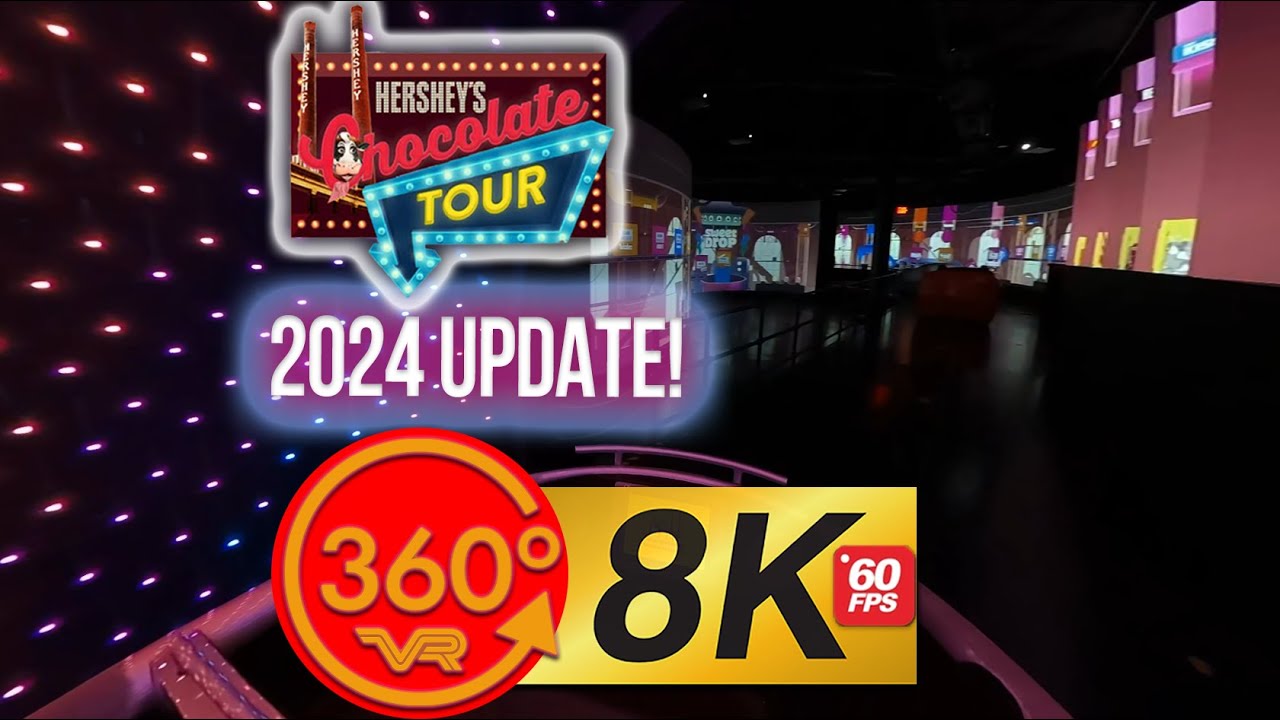 Hershey's Chocolate Tour 2024 POV at Hershey's Chocolate World 360 VR
