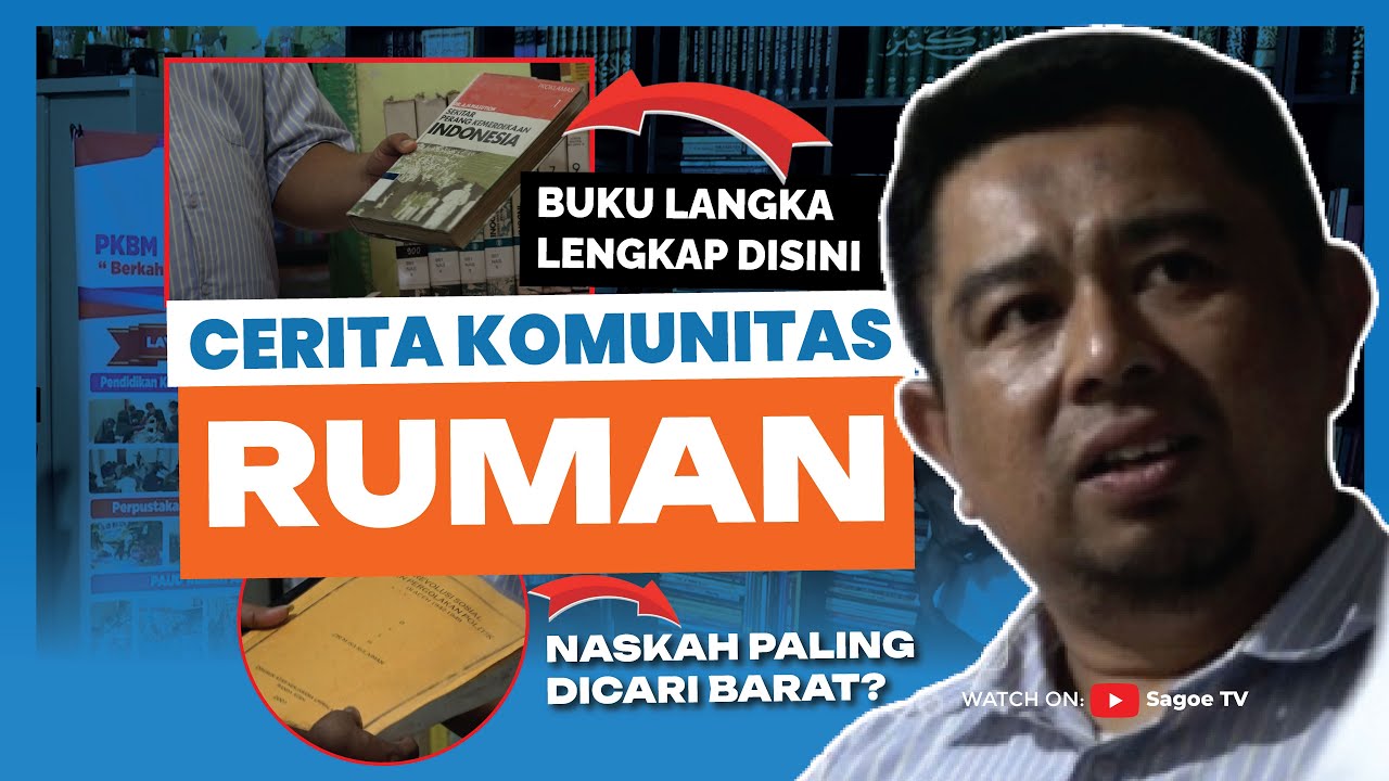 Puluhan Tahun Jadi Relawan Literasi, Tanpa Untung Finansial, Apa Sih Yang Dicari?