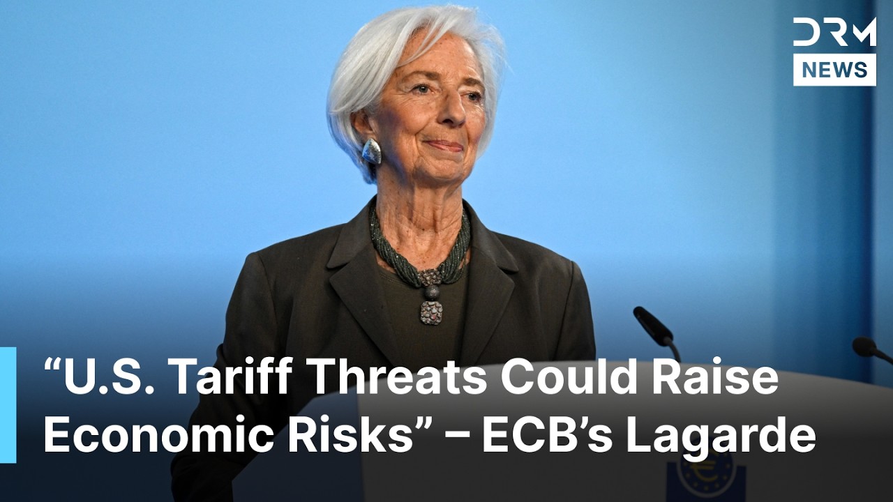Christine Lagarde Warns U.S. Trade Tensions Could Affect Eurozone Growth, Explains Impacts | AF1N