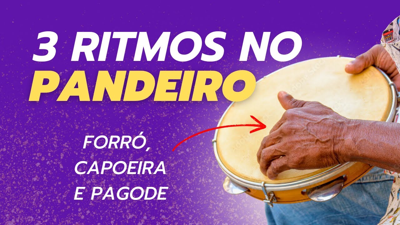 Três Ritmos Brasileiros no Pandeiro