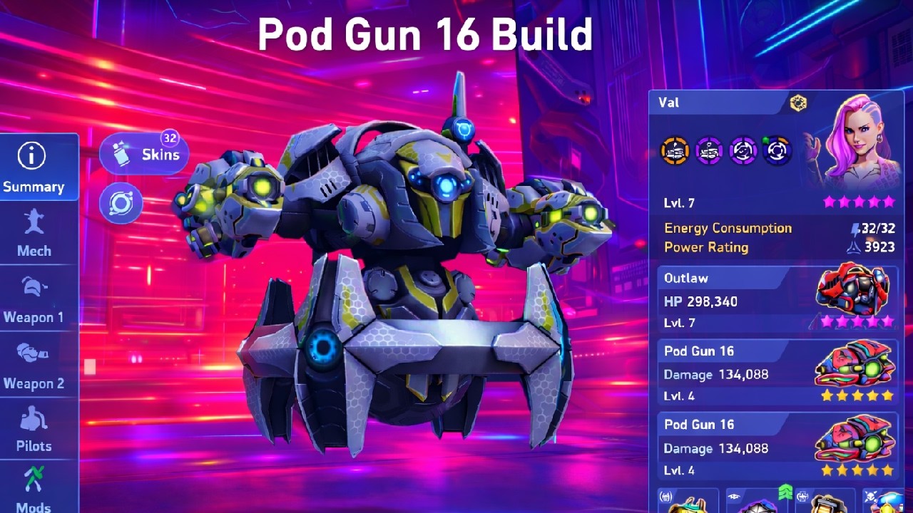 Mech Arena Hangar Showdown - Spending Thousands of A Coins and Credits