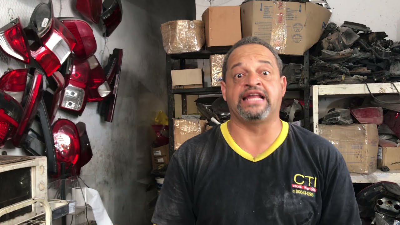 Restauração da Lanterna Quebrada do carro Sonic
