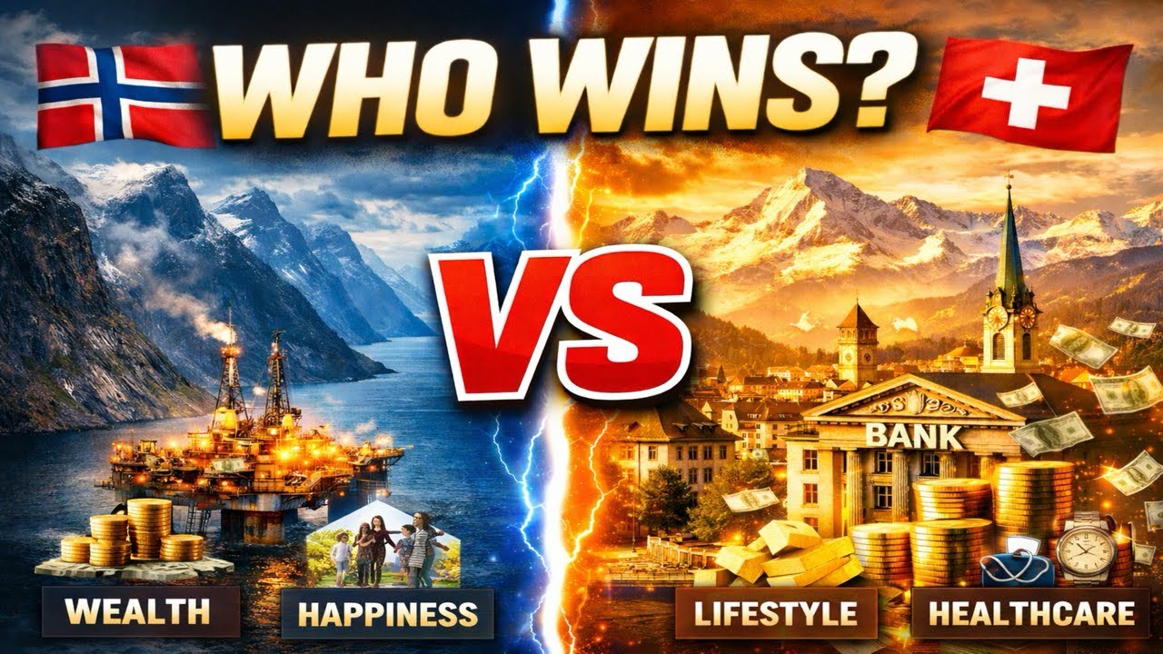 Norway vs Switzerland Economy and Happiness comparison Who Really Wins?