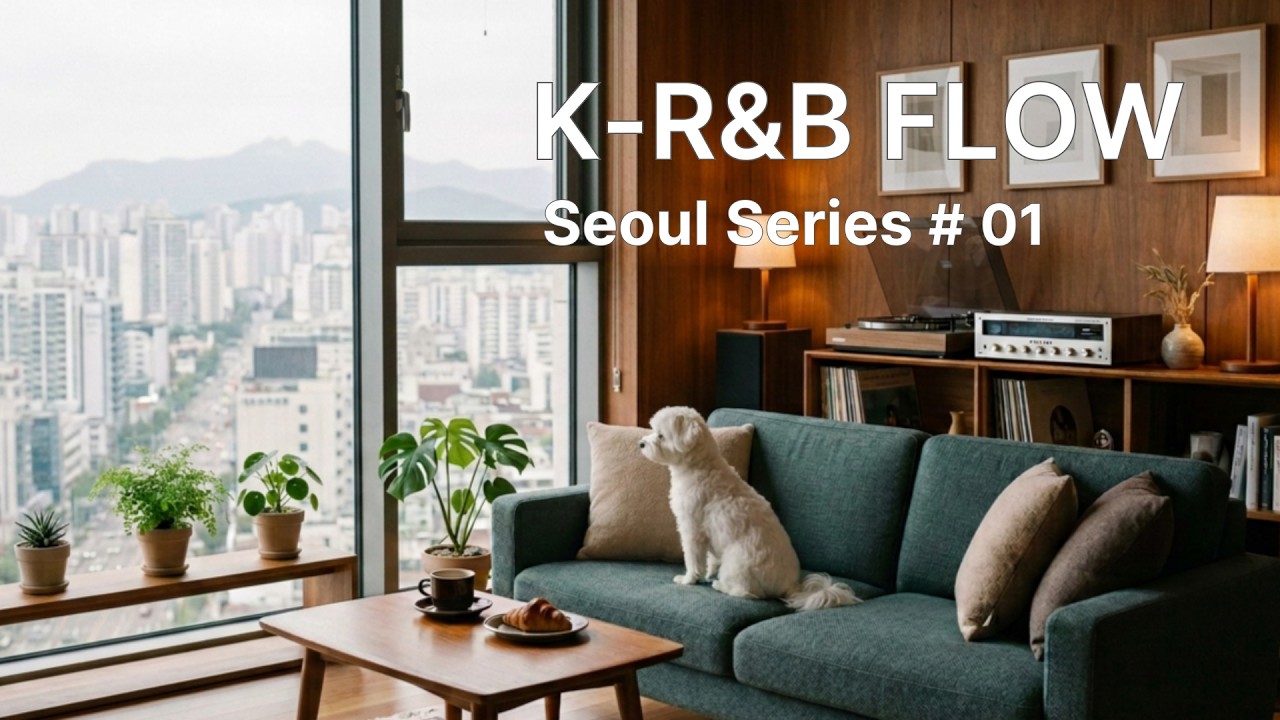 🎧 그냥 틀어놨는데 계속 듣게 되는 K-R&B | Cafe Playlist | Study & Work | K-POP FLOW SEOUL SERIES #1