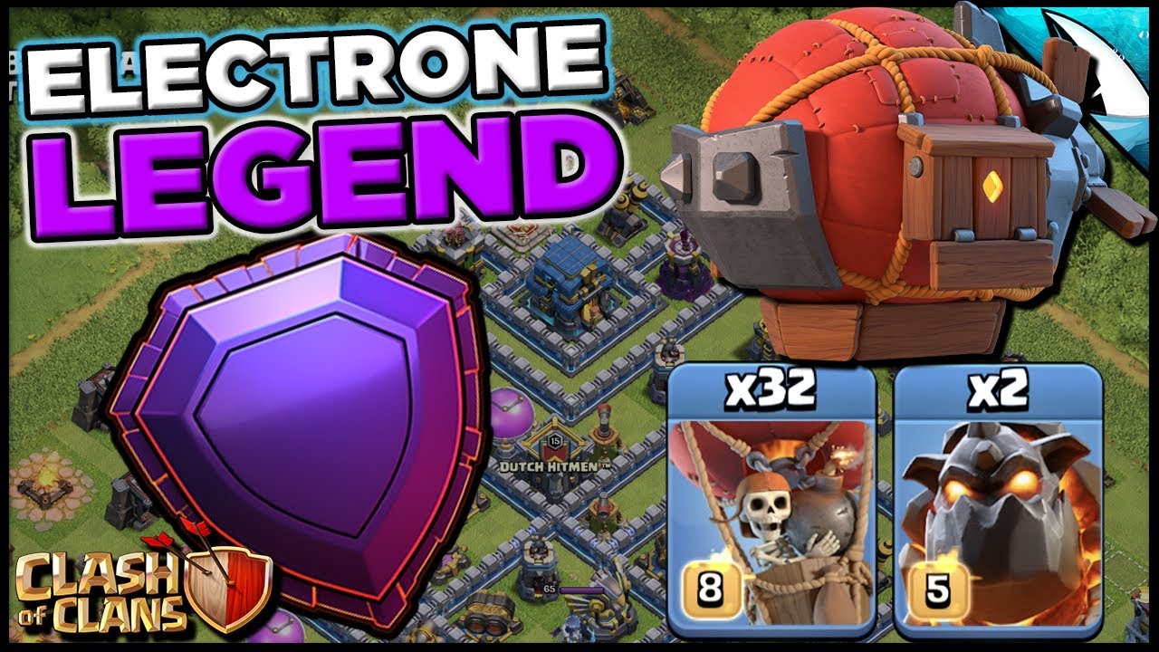 Legendary Electrone! See how I do it from my point of view | Clash of Clans