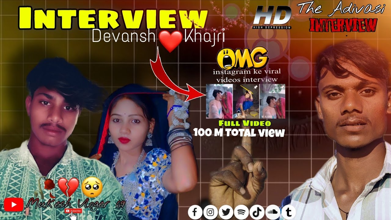 Devansh Khajari Love Story | Sachcha Pyar Ya Majboori? | Interview #viral