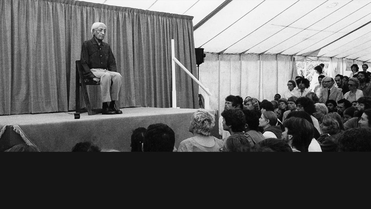 Audio | J. Krishnamurti - London 1962 - Public Talk 4 - The foundations of meditation