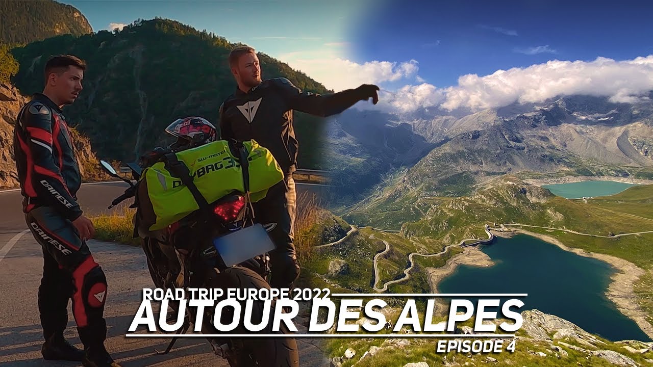 Fracture de la rétine en Italie et en Suisse | ROAD TRIP MOTO EUROPE - Autour des Alpes - [EP4]