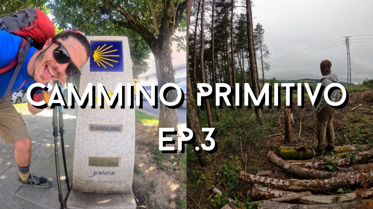 Grandine sulla tenda - CAMMINO PRIMITIVO EP.3