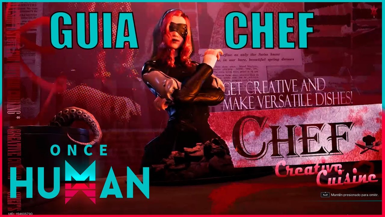 Profesion de CHEF! Guia paso a paso | ONCE HUMAN #oncehuman