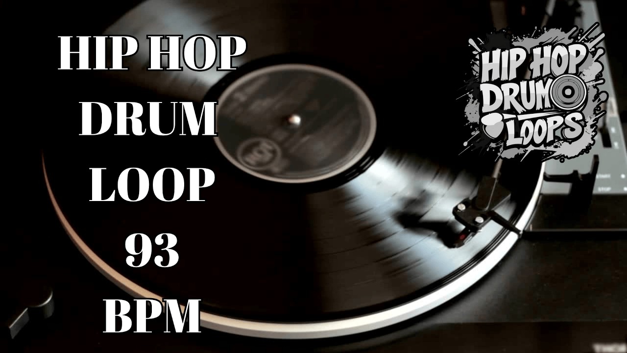 93 BPM Hip Hop Drum Loop | Hard Hitting Rhythm