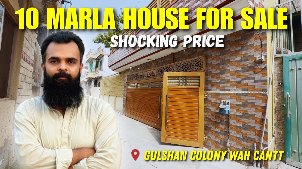 GULSHAN COLONY 10 MARLA House For Sale in Wah cantt