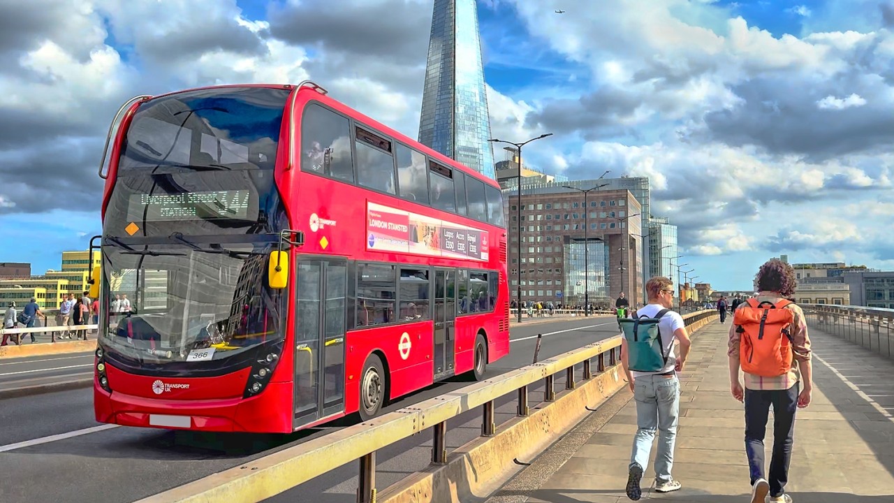 London Walk 2025 | Charing Cross Station to London Bridge Station | 4K HDR