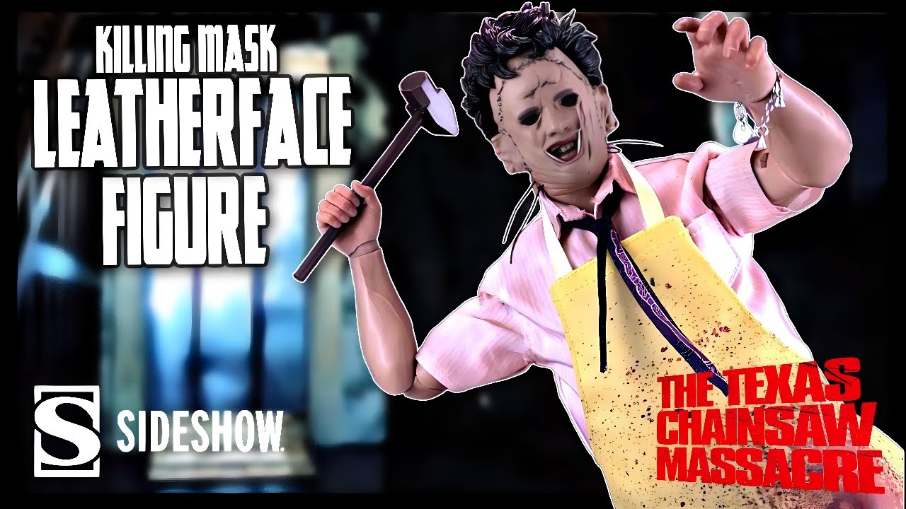 Коллекционная фигурка Sideshow Collectibles «Техасская резня бензопилой» в маске Кожаного лица в ...