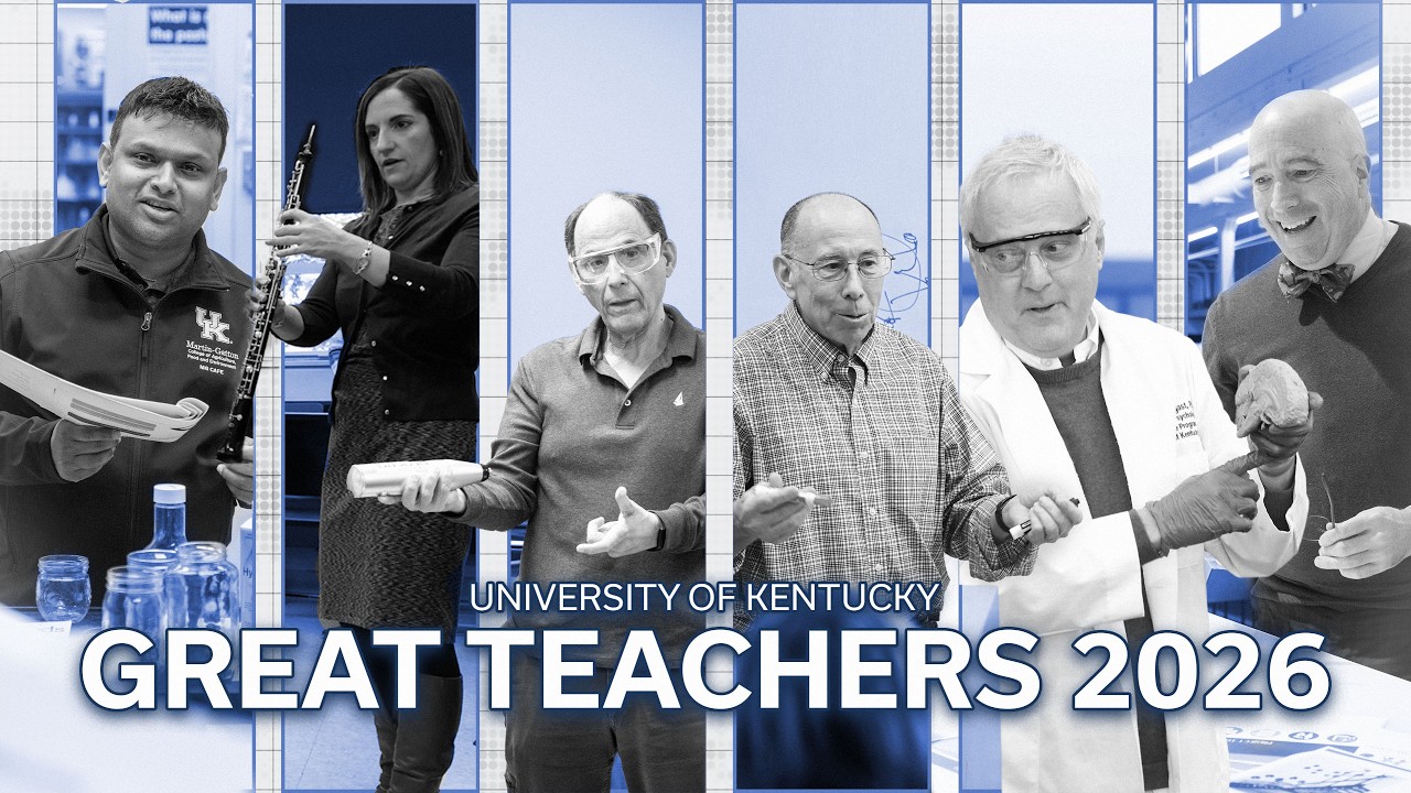 Meet the Best Teachers at the University of Kentucky | 2026 Great Teacher Awards