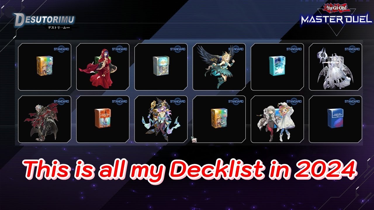 This is my Decklist in 2024 : [Yu-Gi-Oh! Master Duel]