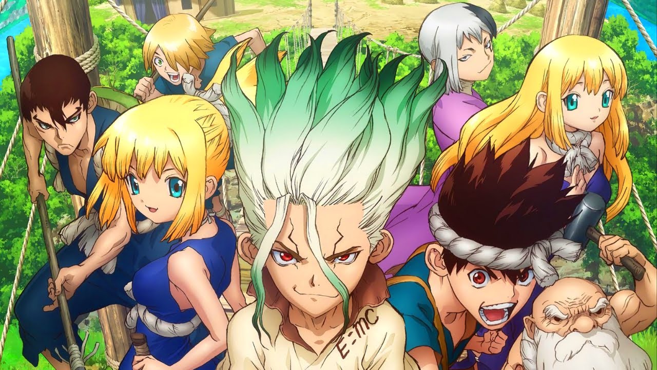 Dr. Stone !.. 🧑‍⚕️🪨 || ملخص انمي : دكتور ستون - [ الموسم الأول 1️⃣ ]