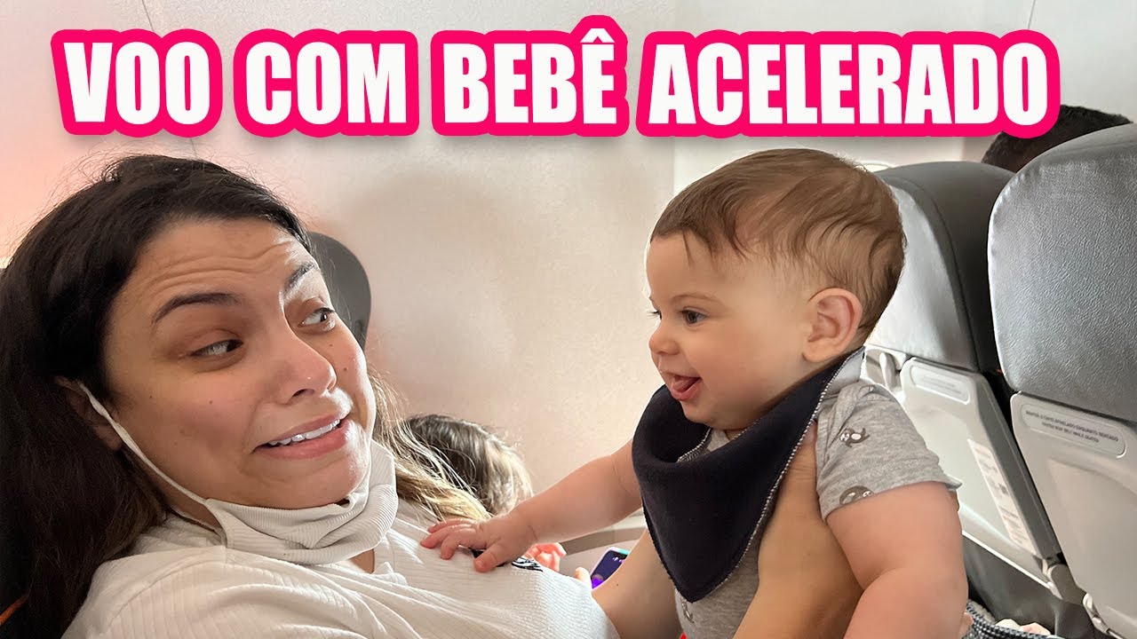MEU BEBÊ TOCOU O TERROR NO VOO * Vlog da viagem da Familia Castricini | Kathy Castricini