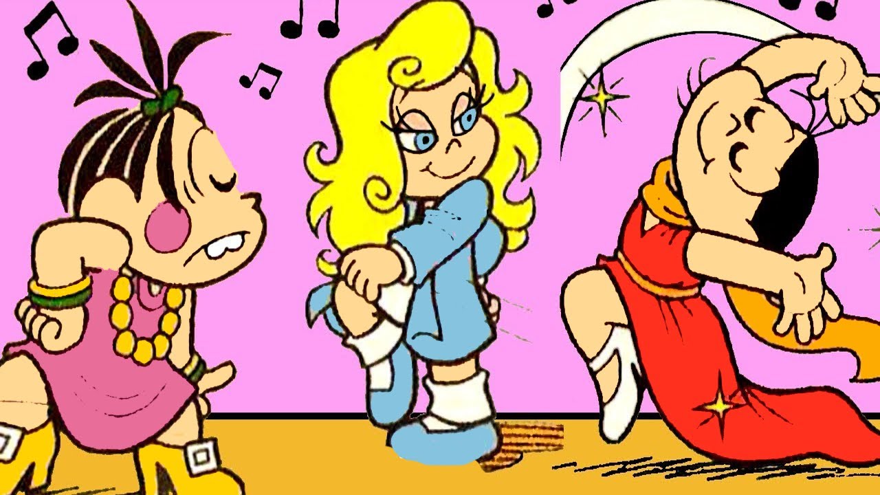 O DESFILE DAS MENINAS - GIBIS DA TURMA DA MÔNICA