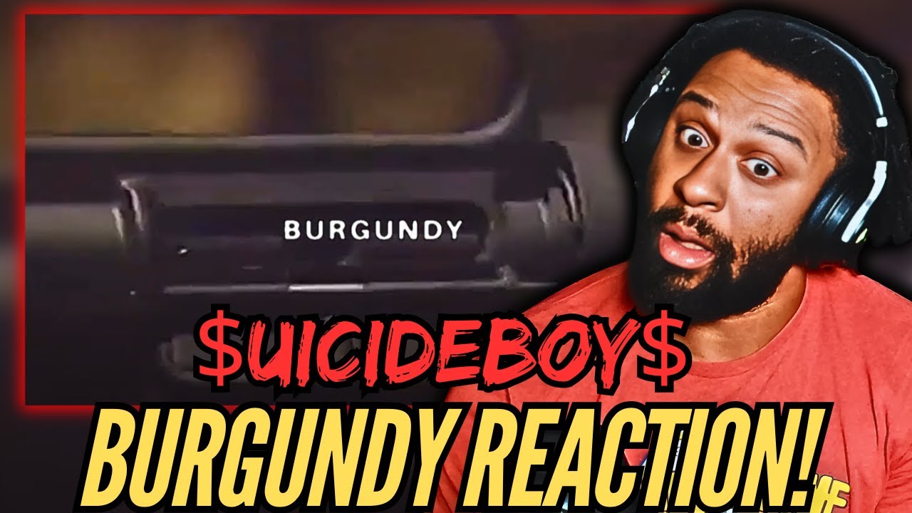 THEY ARE FIRE! | $UICIDEBOY$- BURGUNDY | First Time REACTION!