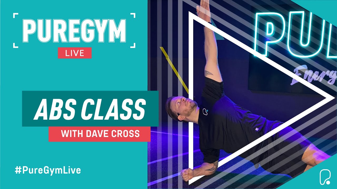 PureGym Live | 20 Minute Abs Class with Dave Cross