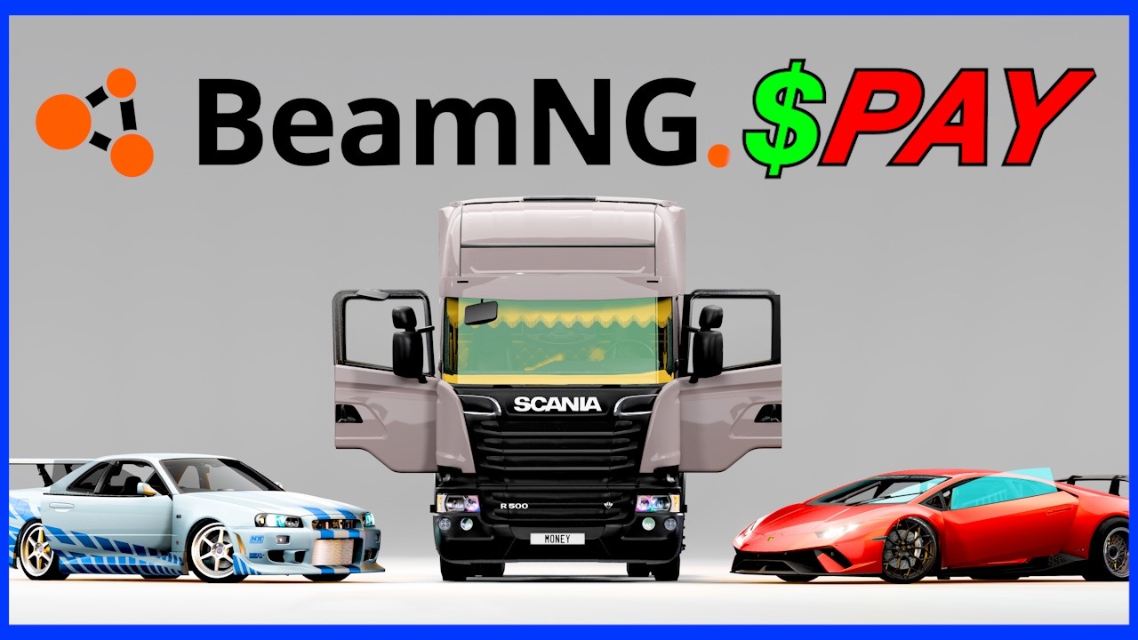 Самые популярные ПЛАТНЫЕ моды для BeamNG прямо сейчас!