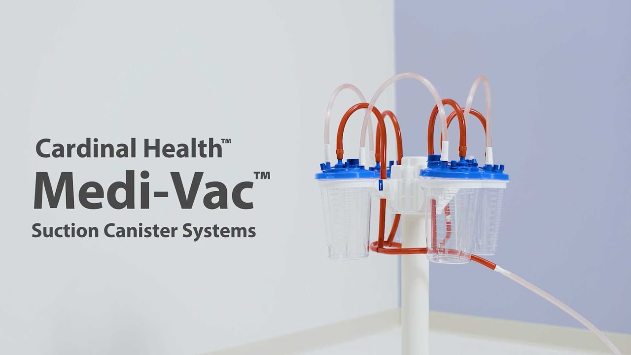 Cardinal Health™ Medi-Vac™ Tandem Suction Canister Set-up Video