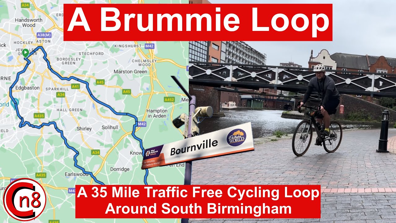 A Brummie Loop - A 35 Mile Traffic Free Cycling Route Around South Birmingham