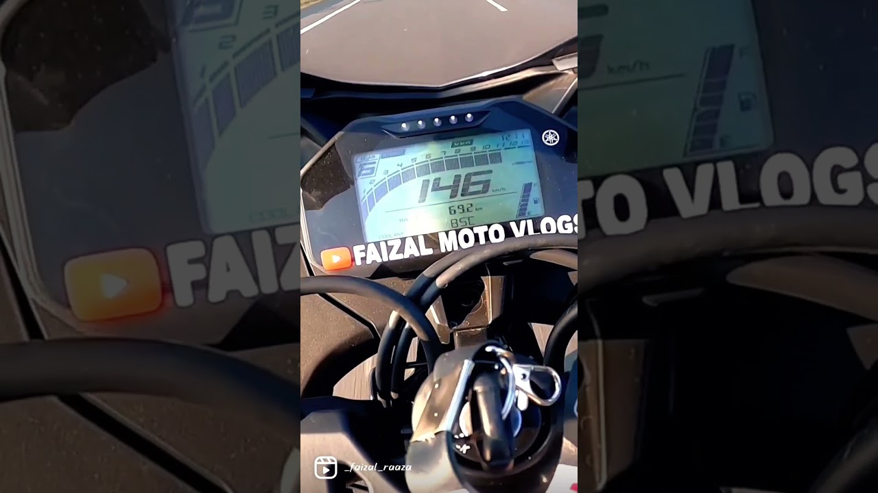 Yamaha R15M and R15 v4 top speed