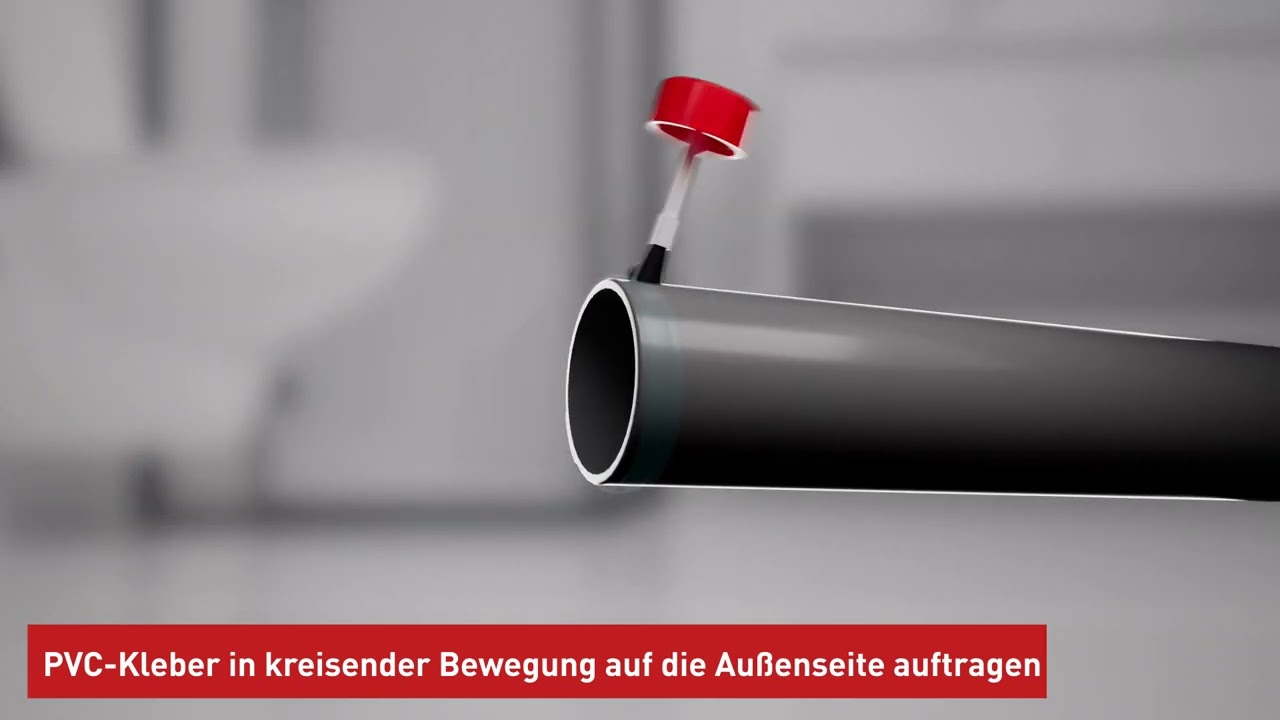 Soudal zeigt: PVC-Rohre verkleben