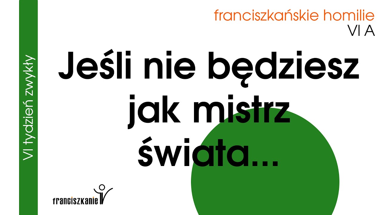 Jeśli nie będziesz jak mistrz świata: VI A
