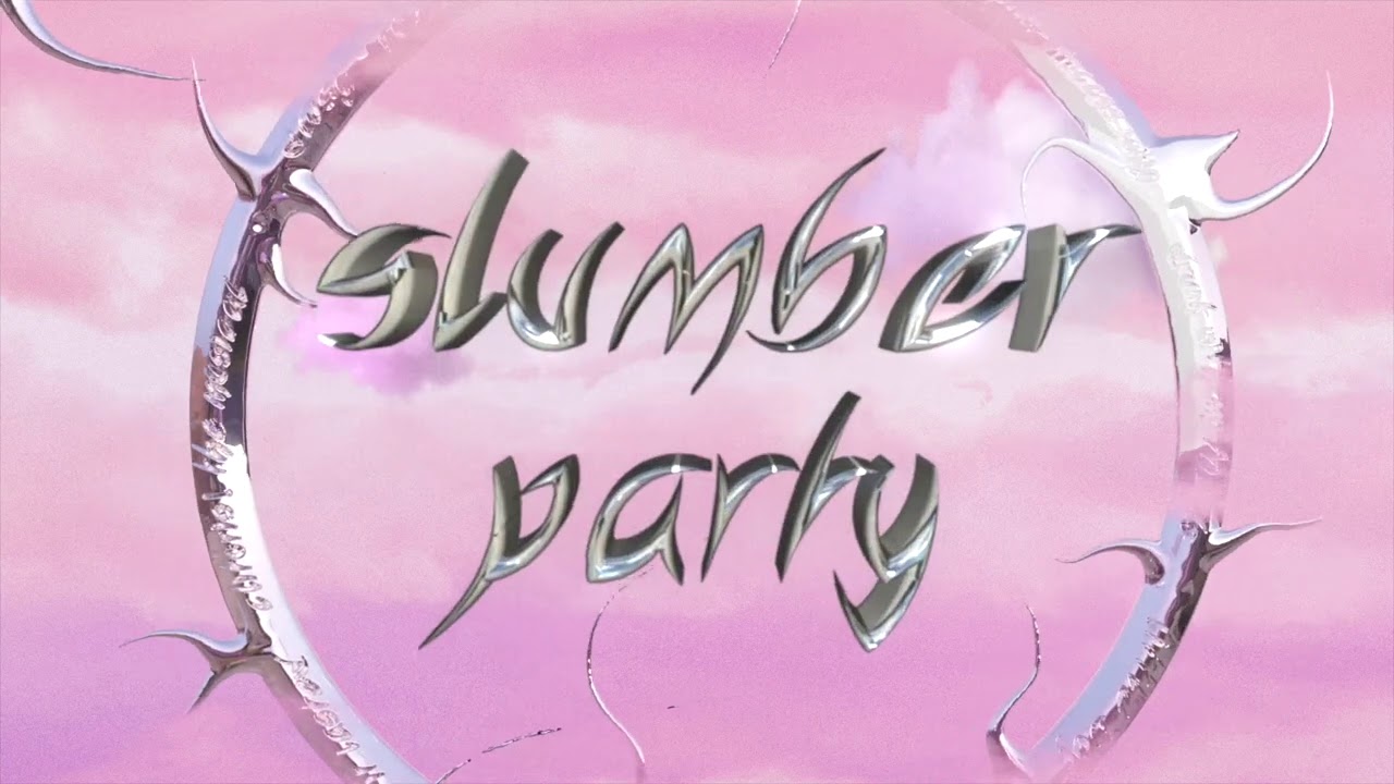 Ashnikko - Slumber Party (feat. Princess Nokia) [Official Lyric Video]