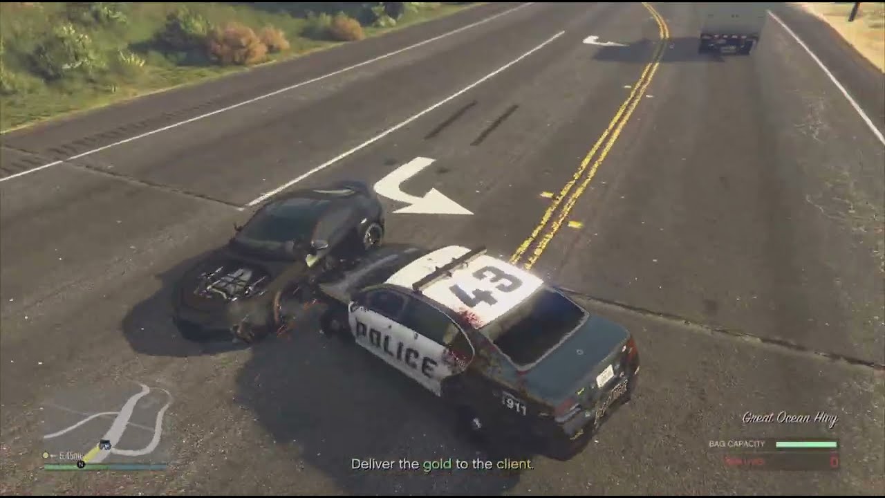 GTAO - NPC Steals MY CAR - Auto Shop Union Depository Contract - Glitch / Troll
